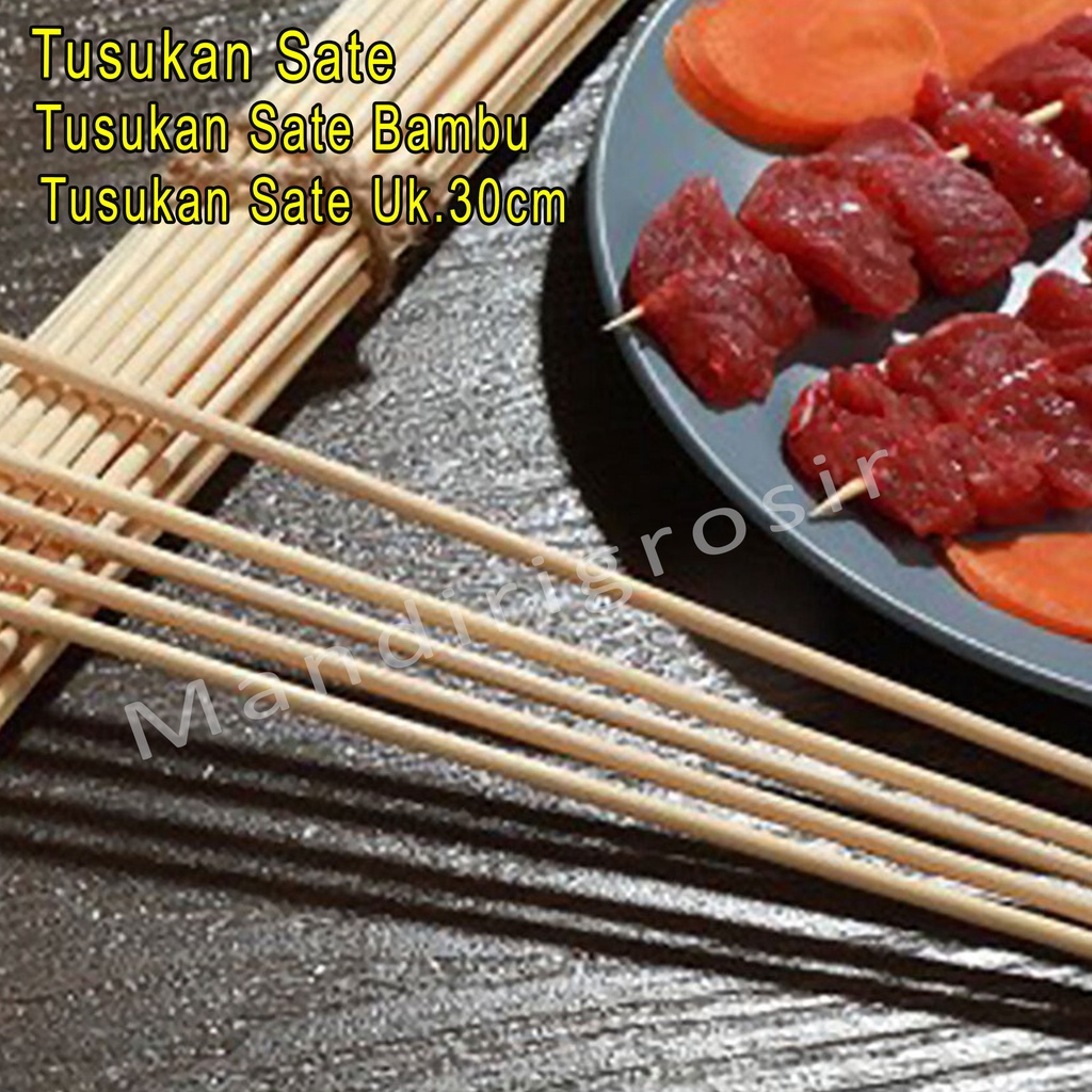 Tusukan Sate *Tusukan * Tusukan Sate Bambu * 30cm