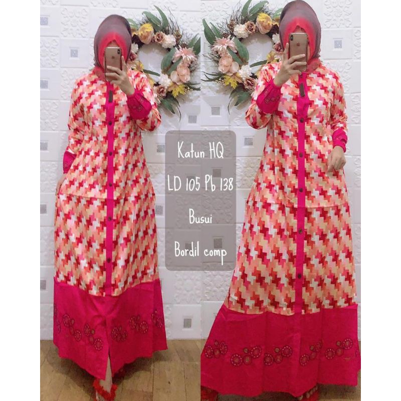 SALE TAHUN BARU  gamis inayah / gamis katun HQ / gamis kekinian
