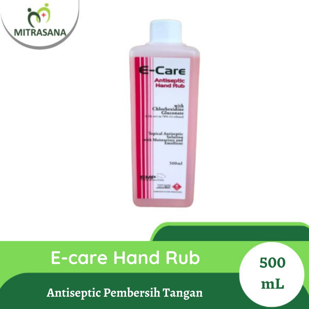 Antiseptic E-care Hand Rub Isi 500 ml