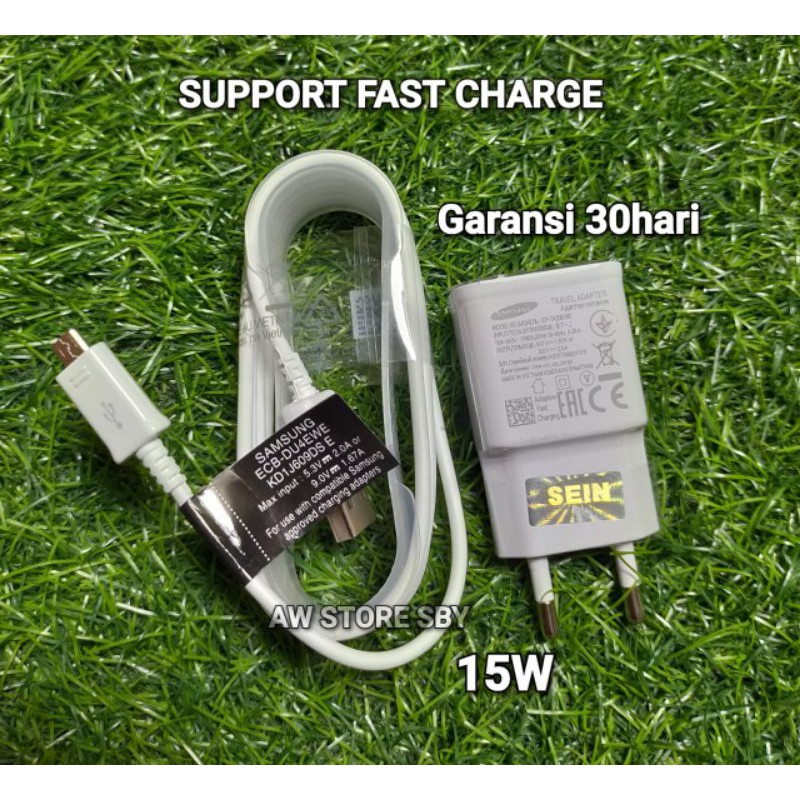 Charger samsung micro usb fast charging 2A 15W Samsung j2 j3 j4 j5 j6 j7 j8 a10 a10s S4 S5 S6