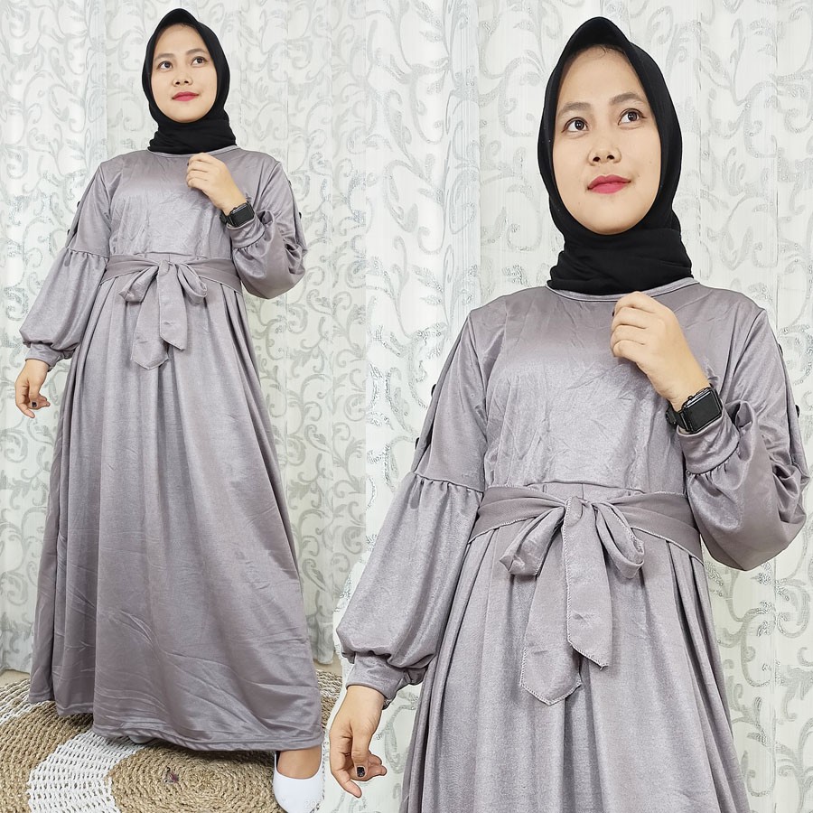 GAMIS ALEXZI LENGAN BALON 3KANCING CARLINA