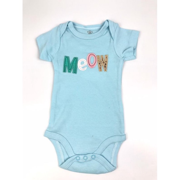 BABY K2 - Baby Bodysuit Tedmimak Isi 5 Pcs Motif Meow