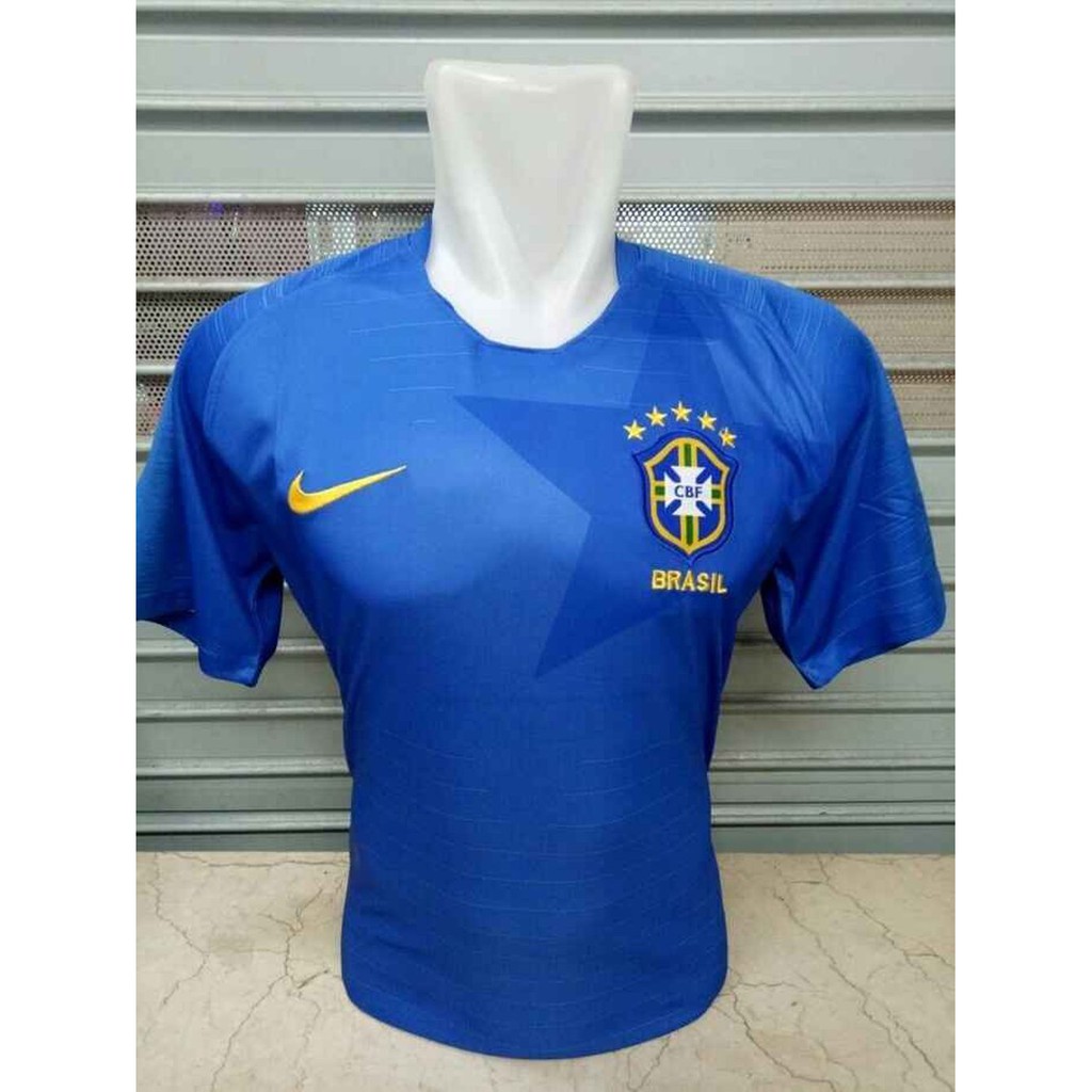 JERSEY BRAZIL AWAY PIALA DUNIA 2018 GRADE ORI