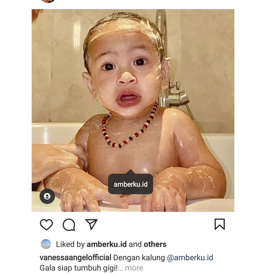 Dijamin Miring harga.. Kalung GALA [Kalung Amber Amberku K11CG]