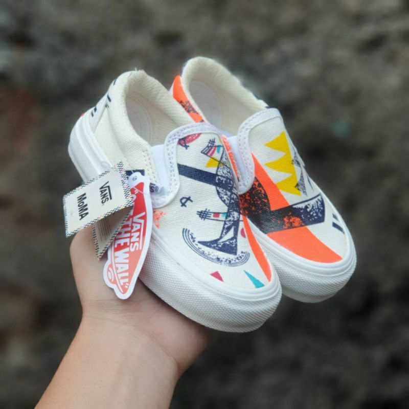 KUALITAS TERBAIK&gt;&gt; SEPATU VANS ANAK OLD SKOOL SLIP ON TERBARU LAKI LAKI PEREMPUAN MOTIF DINOSAURUS SNEAKER ANAK CASUAL COWO CEWE PREMIUM ORIGINAL