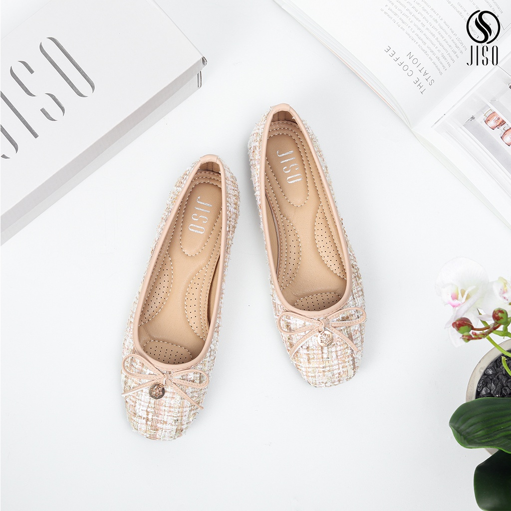 JISO CALISA-01 / Sepatu Flatshoes Ballerina Sepatu Kerja Wanita Import