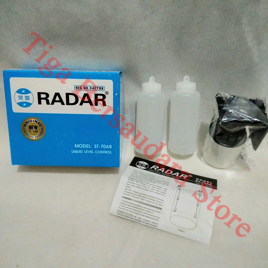 Pelampung Air Otomatis Radar ST-70B / Otomatis Pompa Toren / Otomatis Tandon Air | Pelampung Tandon 