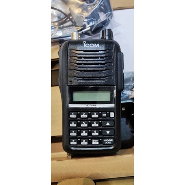 HT ICOM V86 7 watt + Free Headset Earset ORIGINAL Pengganti icom V80 | HT I Com V 86 7 watt walkie talkie handy talkie