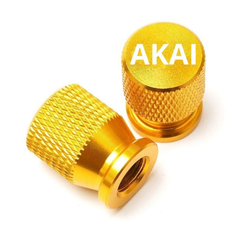 akai tutup pentil full cnc tutup pentil variasi sepeda motor 1set 2pcs UNIVERSAL