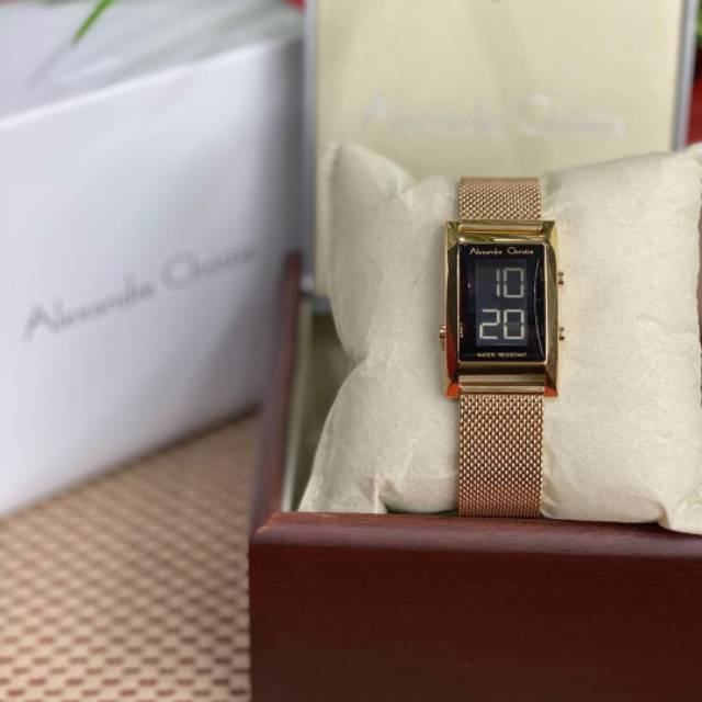 JAM ALEXANDRE CHRISTIE ORIGINAL AC 9225 DIGI READY TERMURAH JAM WANITA