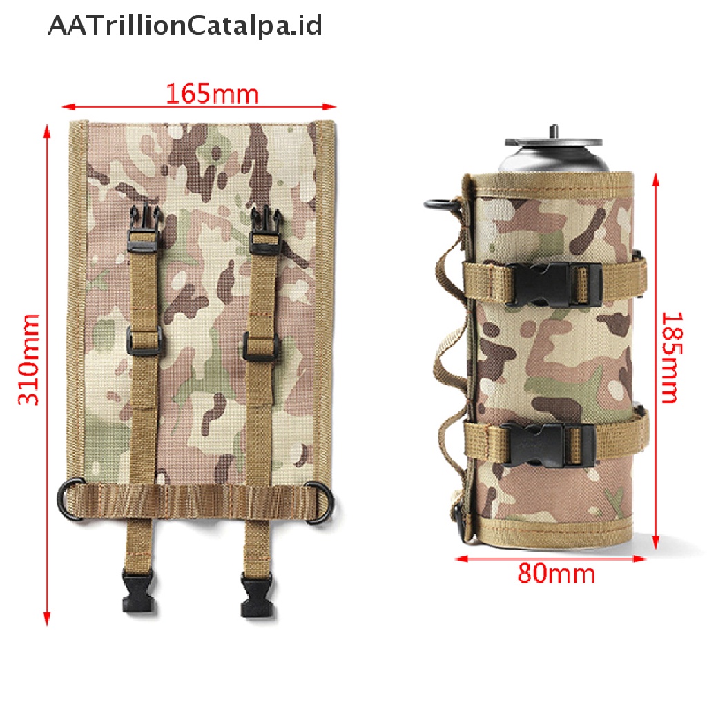 Aatrillioncatalpa Sarung Tabung Bahan Bakar Anti Jatuh Untuk Camping