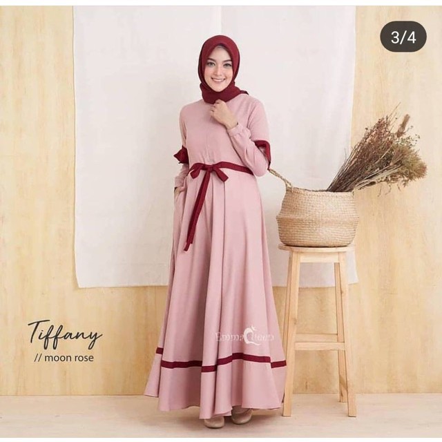 DRESS GAMIS MUSLIMAH FASHION WANITA HIJAB HITS SELEBGRAM