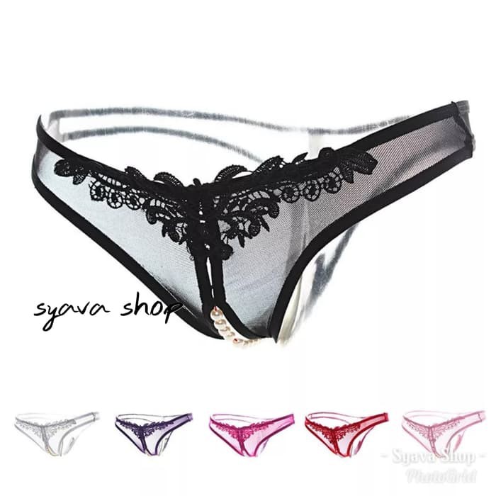 cd 496G-STRING CELANA DALAM WANITA MUTIARA GSTRING FASHION SEXY