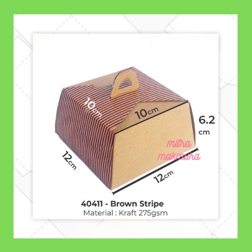 

Box Kue Kotak Snack Dus Kue Kardus Souvenir Hampers Kado Cake Box Kotak Kemasan Packaging Sauvenir (50pcs)