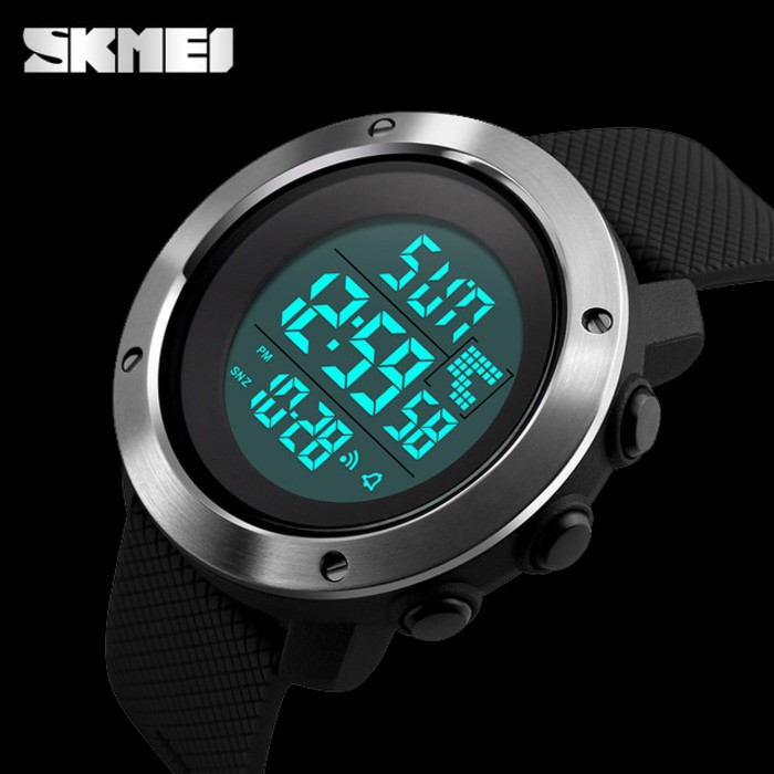 S U P P O R T SKMEI ORIGINAL Jam Tangan Pria Digital Sporty Casual Unik Fashion L I M I T E D WATERS