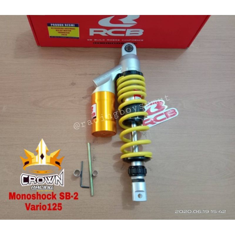 Shock RCB SB2 Click Rebound 330mm Vario 125 150 / Soul GT 125 / Xride 125
