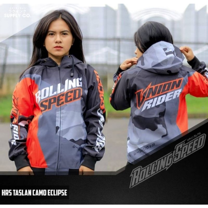 Jaket Rolling Speed Printing