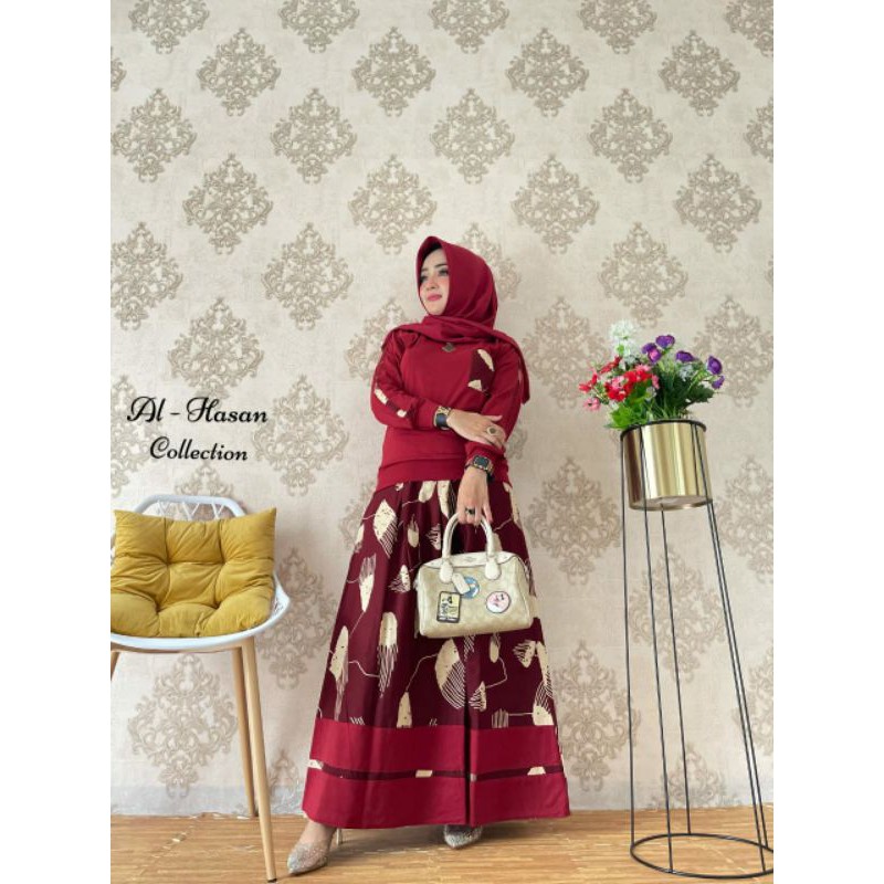 Set Rok Atasan dan Rok ORI by Al Hasan Collection
