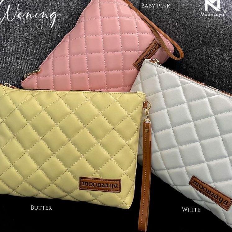 LANGSUNG KIRIM.. CLUTCH WENING TAS TANGAN WANITA MINIMALIS BY MOONZAYA