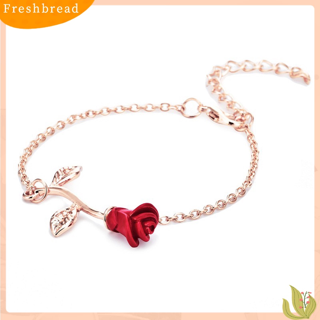 |Frebre Frebre| Gelang Rantai Electroplating Adjustable Tahan Lama Untuk Wanita