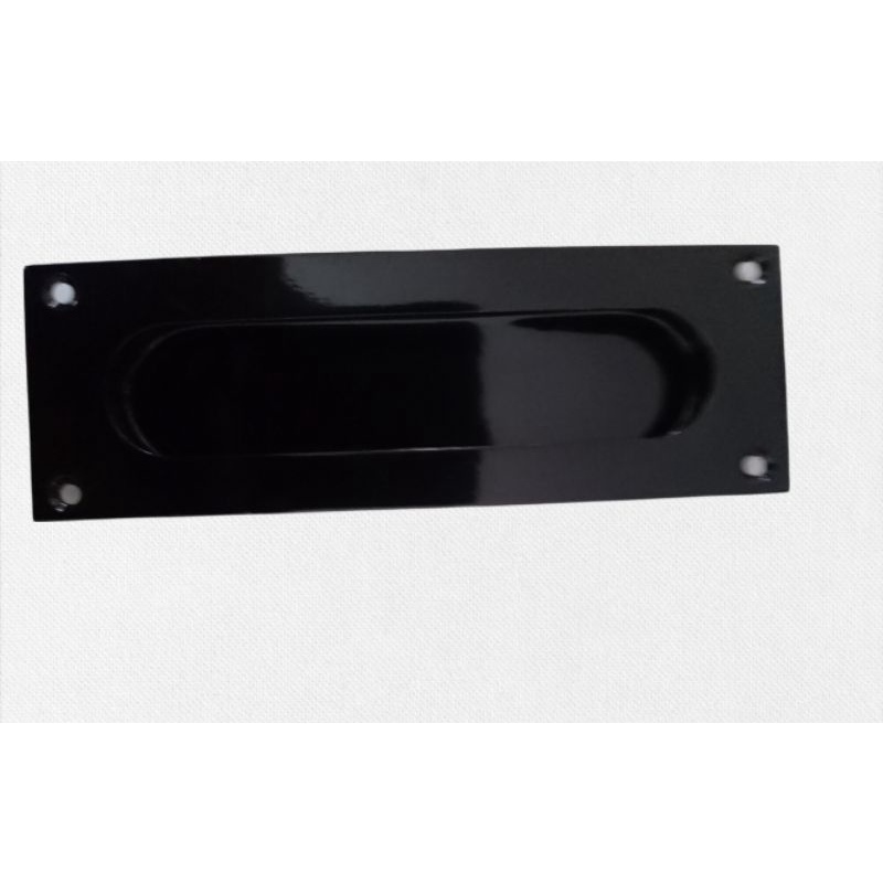 handle pintu sliding /Handle pintu geser/ Handle tanam/ kom kotak hitam tanggung