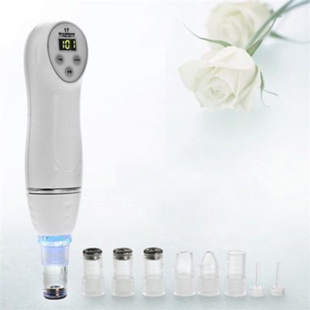 Alat kecantikan rumah dan salon 2in1 portable micro dermabrasi dan vacum comedo diamond peeling