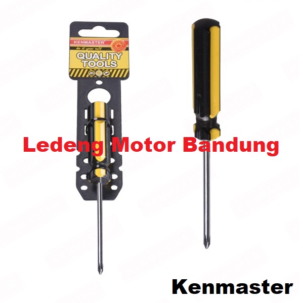 Obeng Color Line Kenmaster 3 4 5 inci (+) Plus (-) Minus