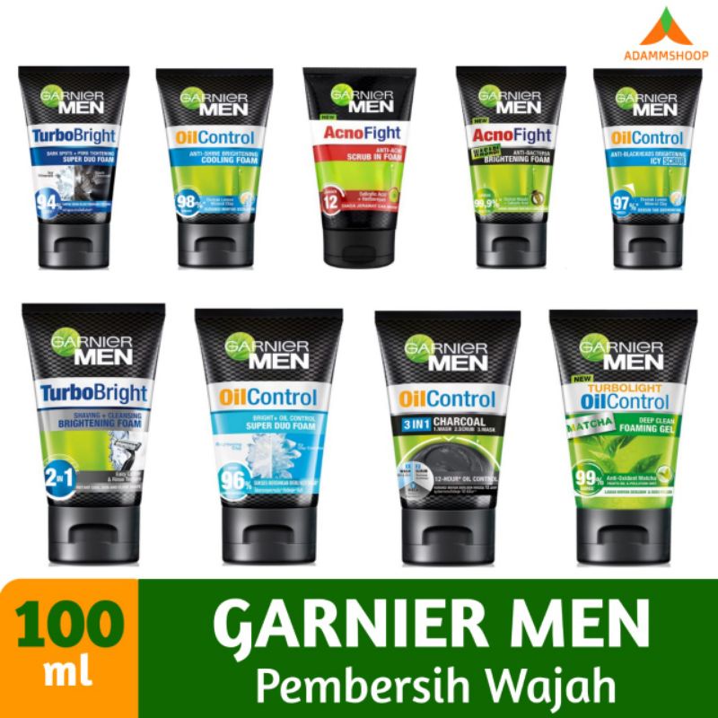 Pembersih Wajah Garnier Men 100ml