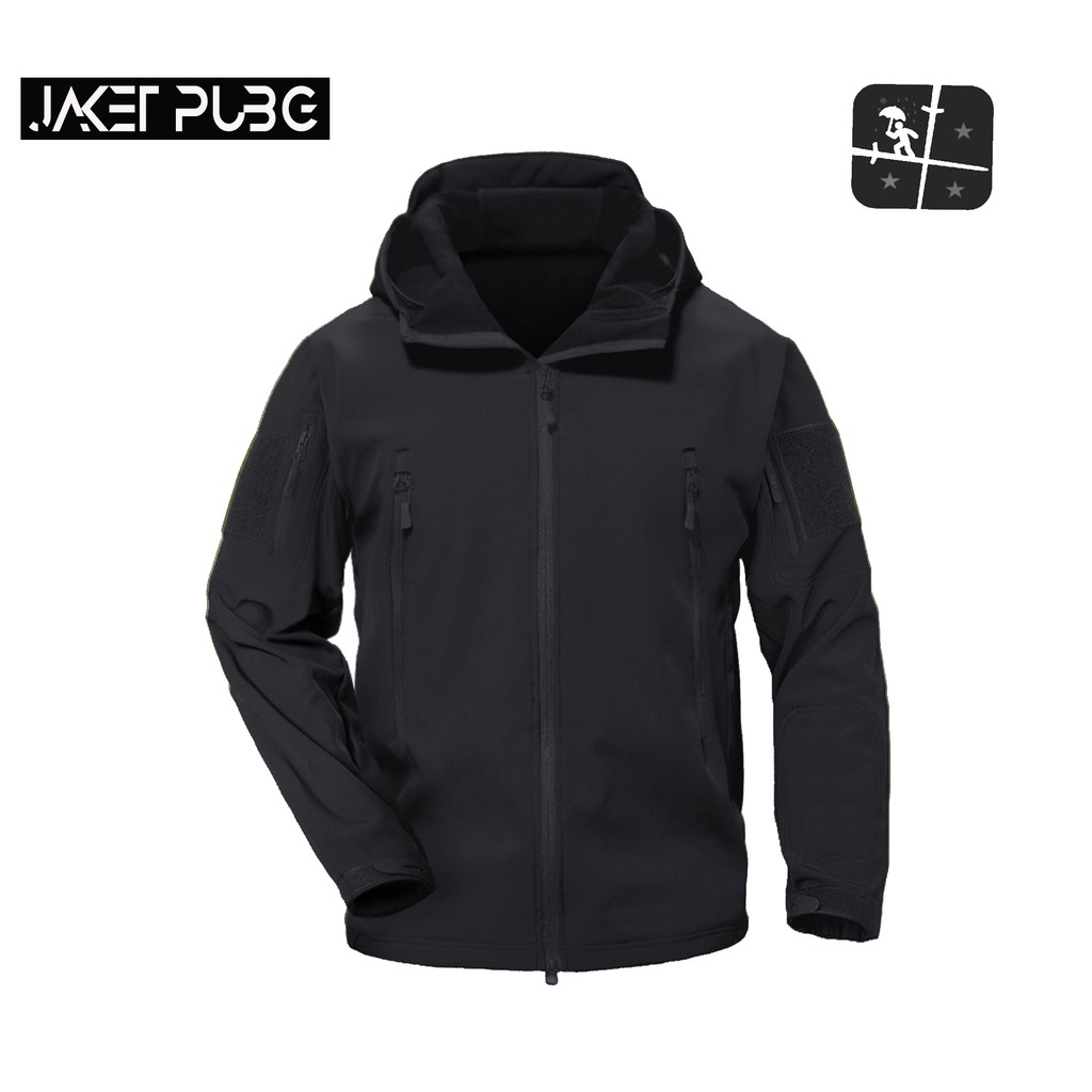 Jaket WP PUBG TAD Eksklusif Hitam / Black