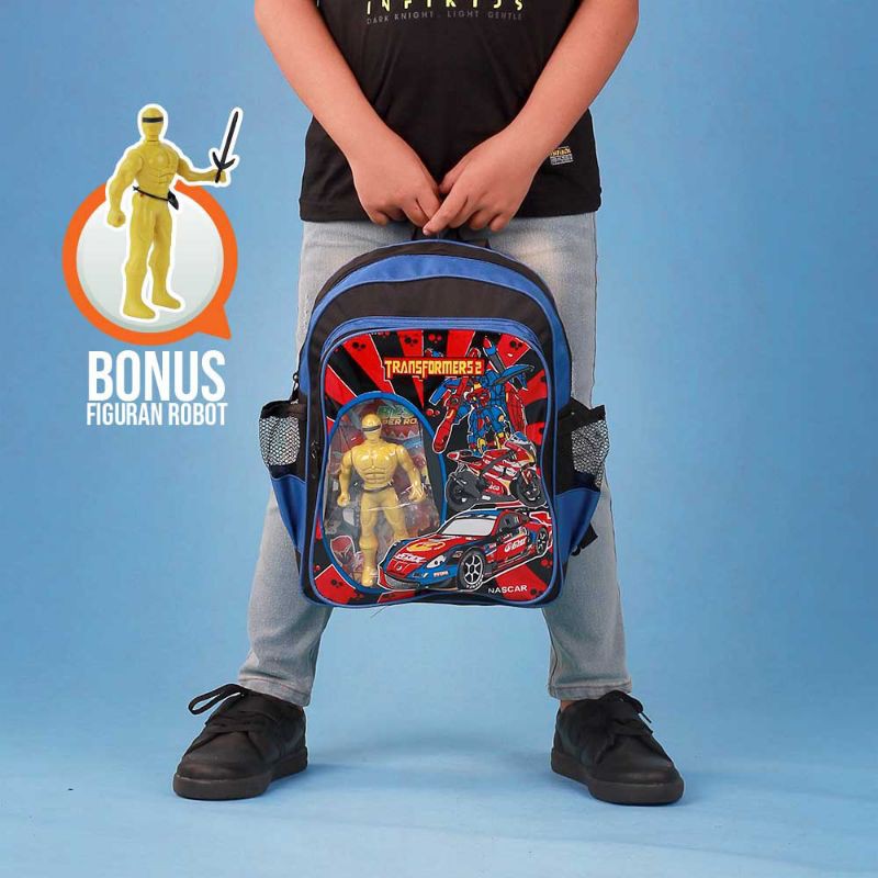 Murah Tas Anak Sekolah Pria Wanita Backpack Ransel Karakter Hero Paud Tk Sd