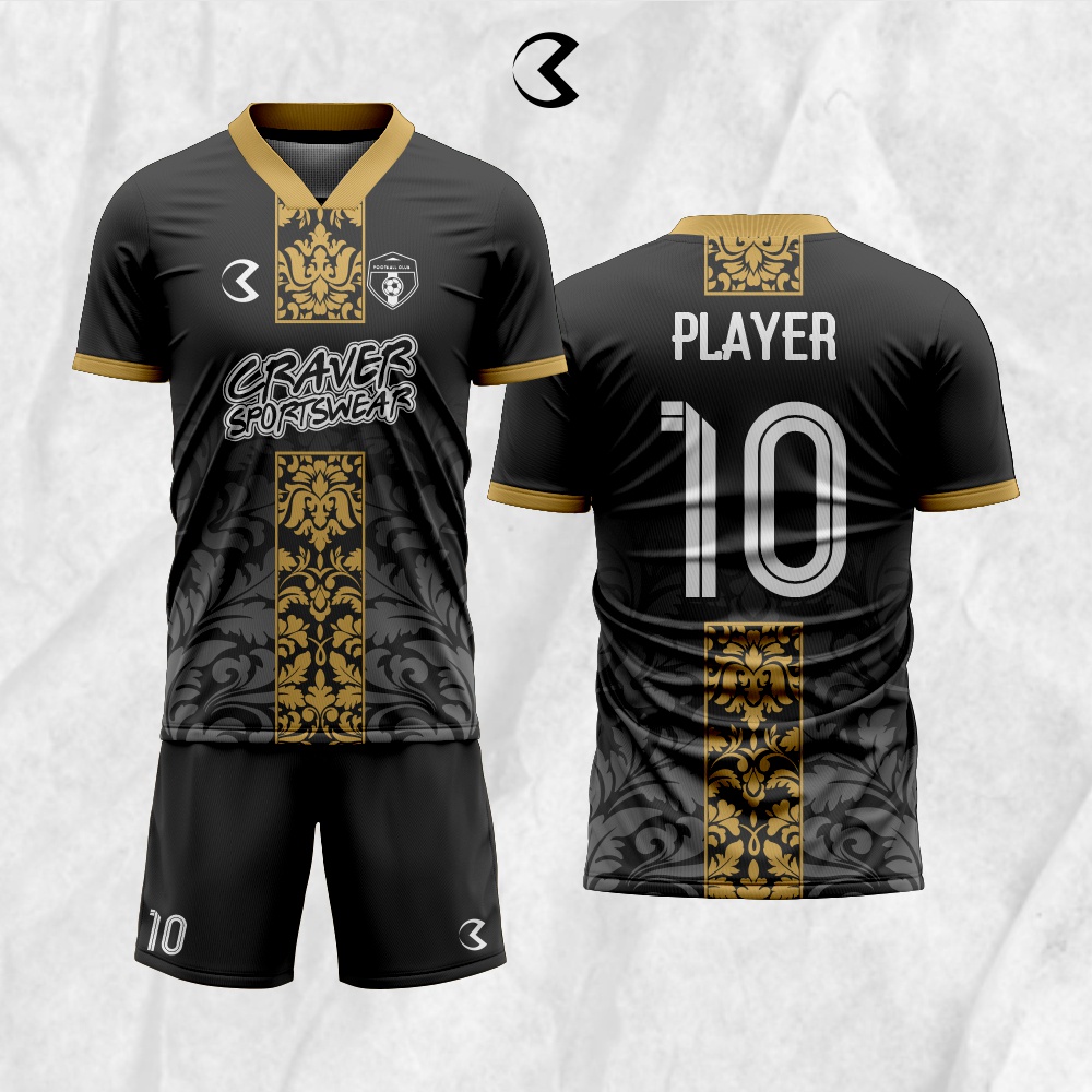 JERSEY FUTSAL CUSTOM SATU STEL (FREE CUSTOM DESIGN)