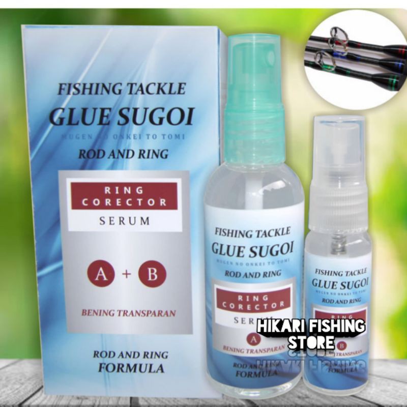 

Lem joran pancing SUGOI laminating joran dan ring