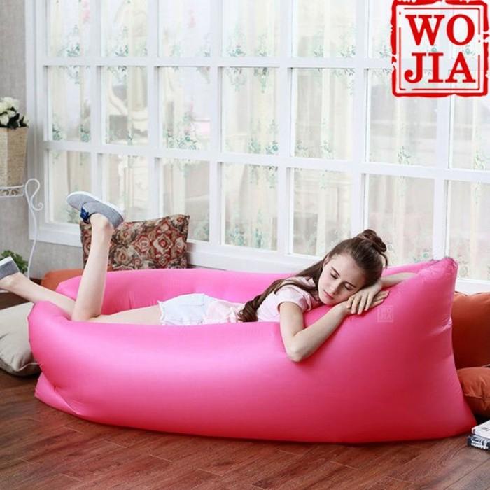 Berma | Kursi Angin Malas Kasur Santai Lazy Bag Air Sofa Bed Bean Chair