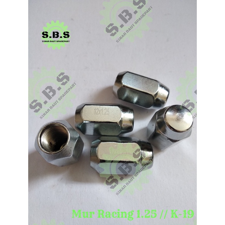 MUR RACING FUJITA , KUNCI 19 (20pcs) (DRAT 1,50 &amp; 1,25)