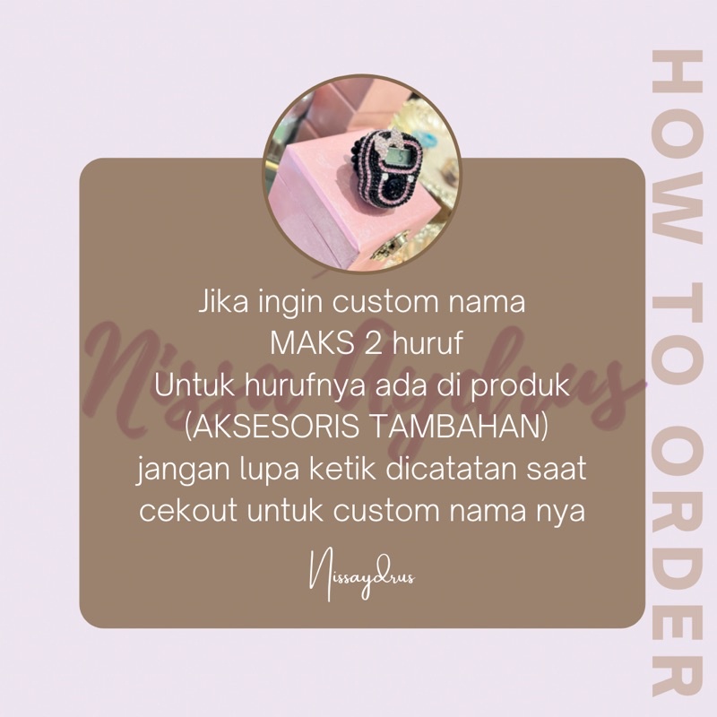 Tasbih Digital Swarovski Premium Black Pink Pita Hardbox