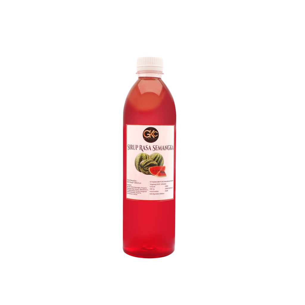 Sirup Watermelon / Semangka Water Melon Syrup Minuman GKC Heritage 640 ml (Import Quality)