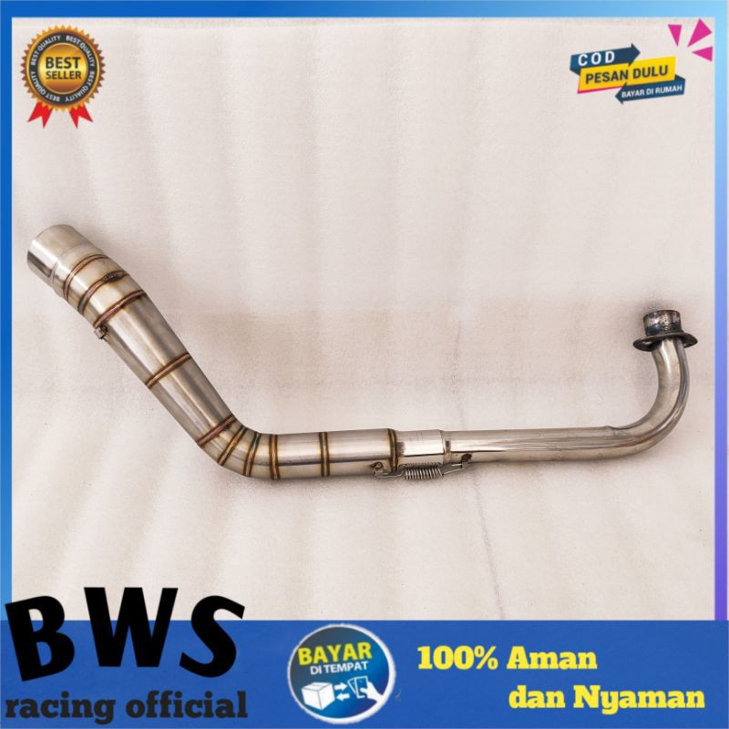 pipa leher knalpot Supra GTX Stainlles