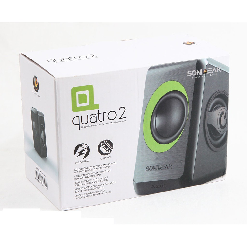 SONIC GEAR Speaker USB 2.0 Quatro 2 SonicGear