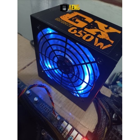 Power Supply Psu power suplay PC Gaming Coller master GX 650w 650 watt 80 plus Bronze