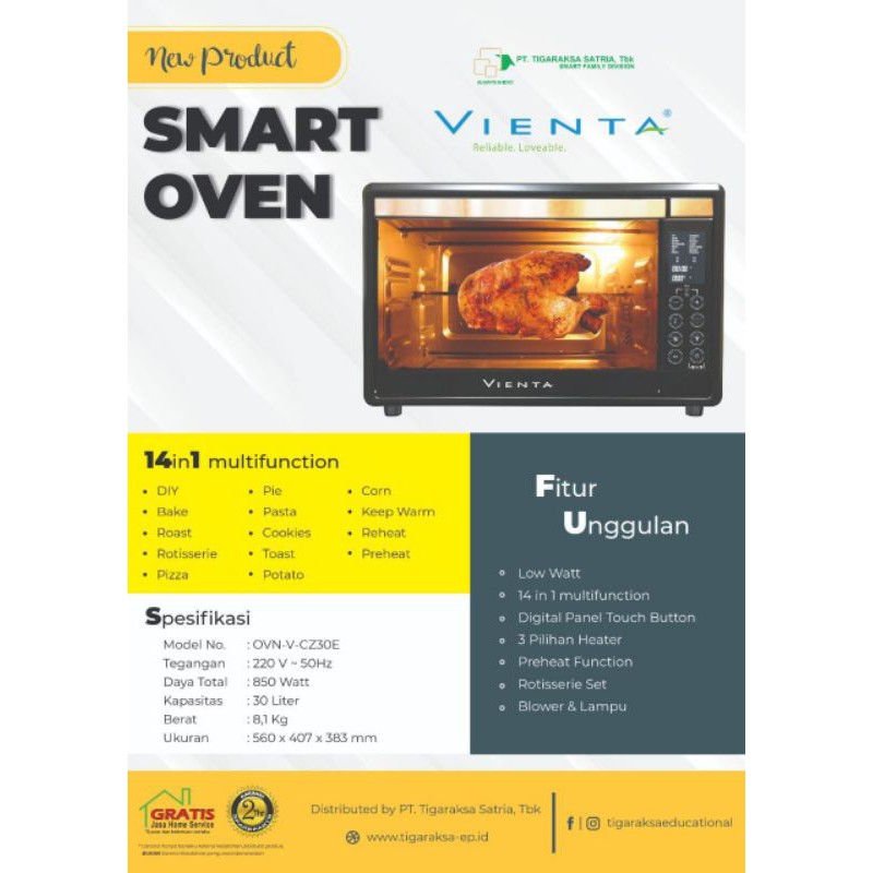 smart oven vienta