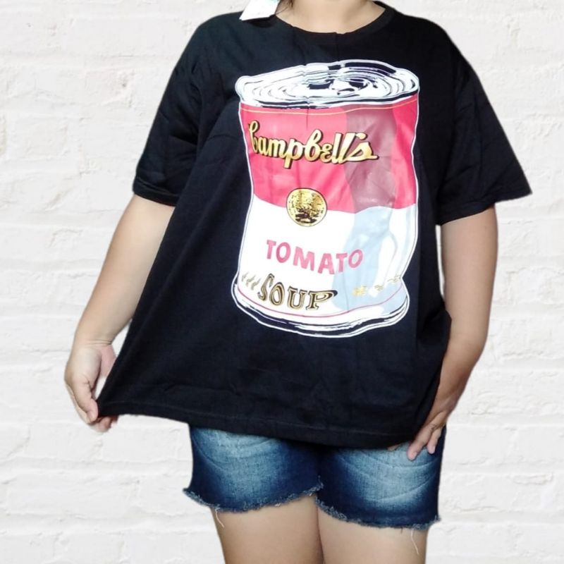 (LD 130cm) XXXXL ATASAN BIGSIZE KAOS ATASAN JUMBO ATASAN BIG SIZE KAOS WANITA XXXL KAOS SNOOPY KAOS MICKEY