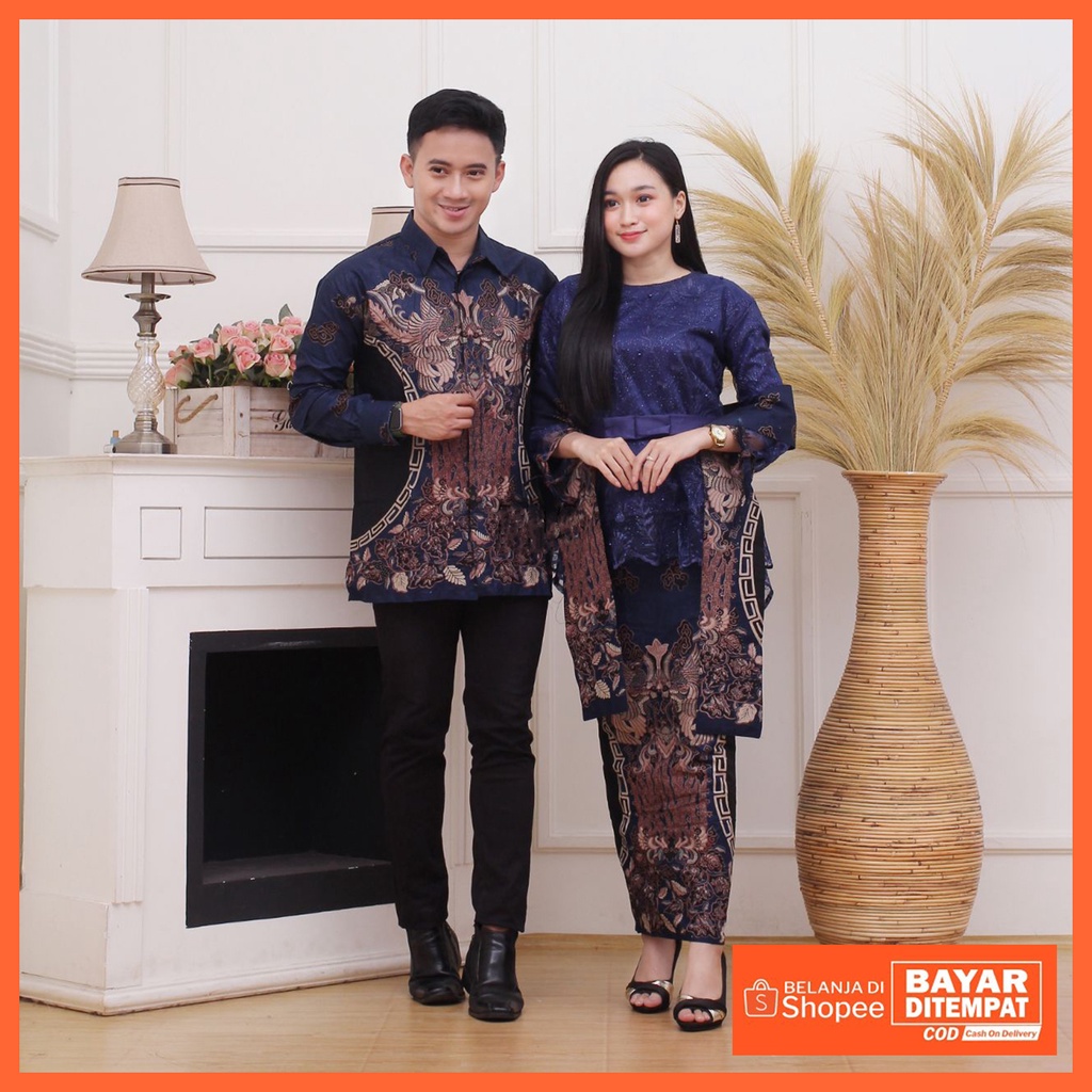 Maura Couple - Sania Ruflle Batik Couple Ori Ndoro Jowi Garansi Termurah Shopee - MODERN BATIK SOLO