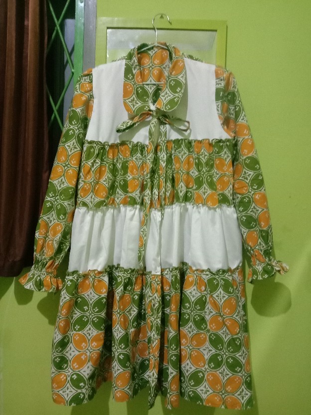 Sdq Kain Batik Cap Garutan Hijau Kain Bahan Batik Cap Hijau Batik Pekalongan