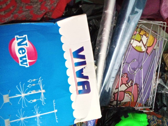 Hanger Gantungan Pakaian / Jilbab Lipat 40 Cm 6 Tingkat 6 In1 Gantungan Multifungsi Hanger Handuk