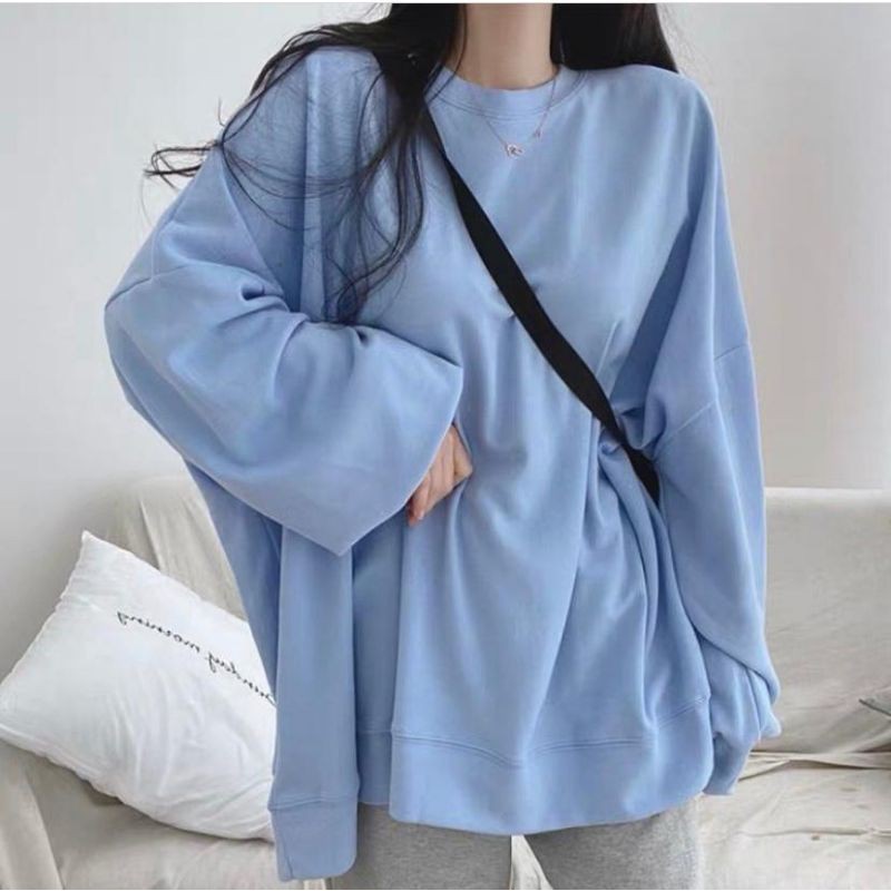 sweater murah | sweater wanita | GHEA SWEATER OVERSIZE | sweater big size wanita kekinian-1