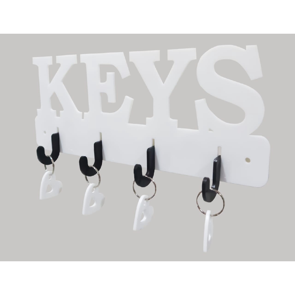 Rak Gantungan Kunci Set Sama Gantungan Motif Keys M796