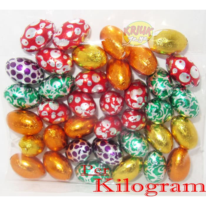 

COKLAT TELUR WARNA WARNI ( KILOAN / CURAH )