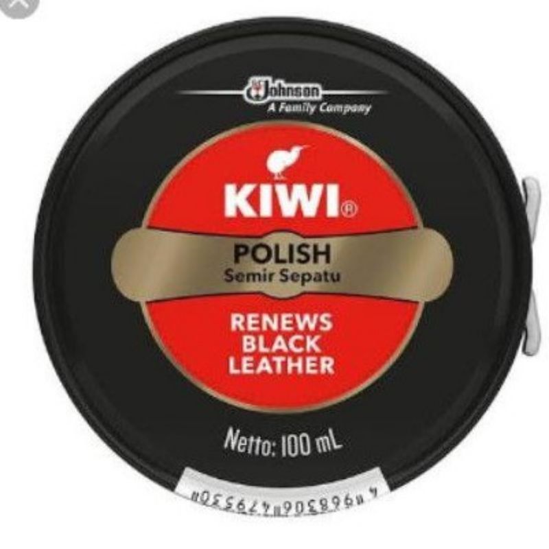 Kiwi Sneaker Cleaner Pembersih Sepatu 200ml Kiwi Polish Renews Black 100Ml