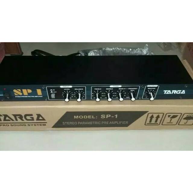 Preamp/Parametrik Targa SP.1 stereo amplifier pro sound sistem home