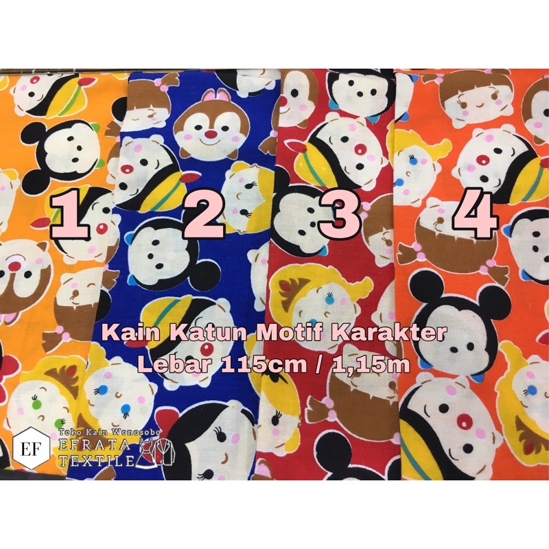 KAIN KATUN MOTIF KARAKTER